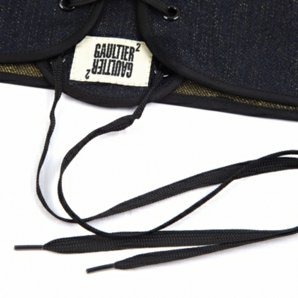 GAULTIER2 DENIM SKIRT - Picture 4 of 12